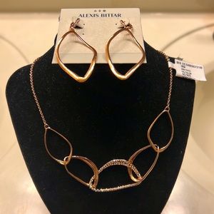Alexis Bittar Necklace & Earrings Set